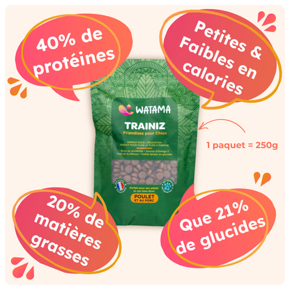 Friandises Pour Chien Premium - Les Trainiz Par Watama